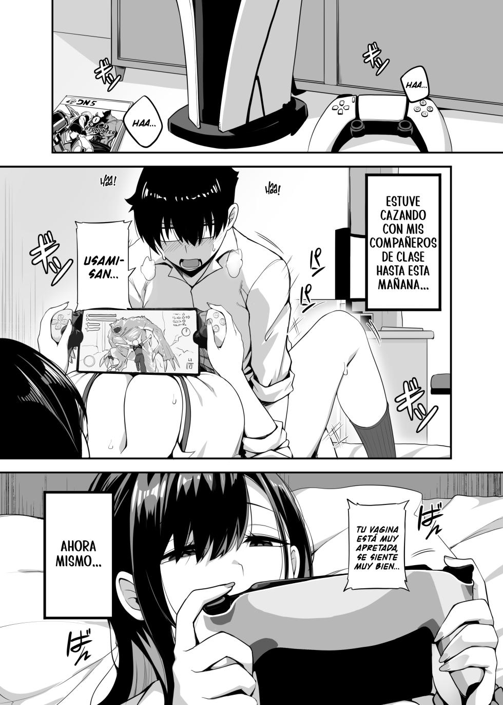 [Anmonkan (DarkMaya)] Class no Gal ga Uchi ni Kite, Issho ni Hunting Action Yattemita Ken | El Día que la Gyaru de mi Clase, Vino a mí Casa a Jugar un Juego de Cacería [Spanish] [A Crazy Pervert] - Page 2