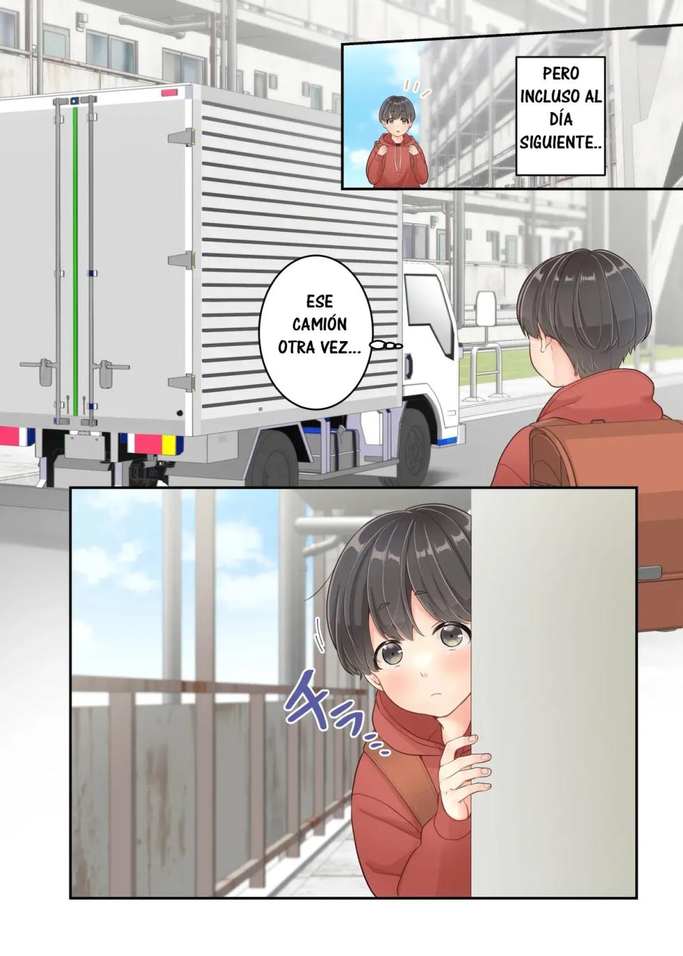 [Yuriko Club] Boku no Mama to Takuhai no Onii-san ga. | Mi Mamá y el Repartidor. [Spanish] [RYU.SHINS] - Page 10