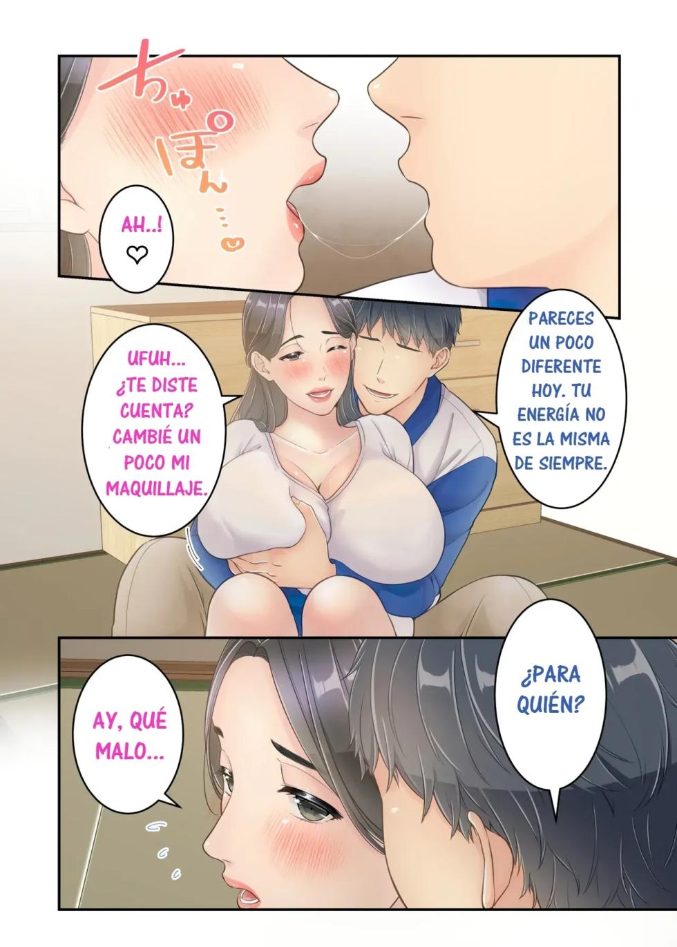 [Yuriko Club] Boku no Mama to Takuhai no Onii-san ga. | Mi Mamá y el Repartidor. [Spanish] [RYU.SHINS] - Page 29