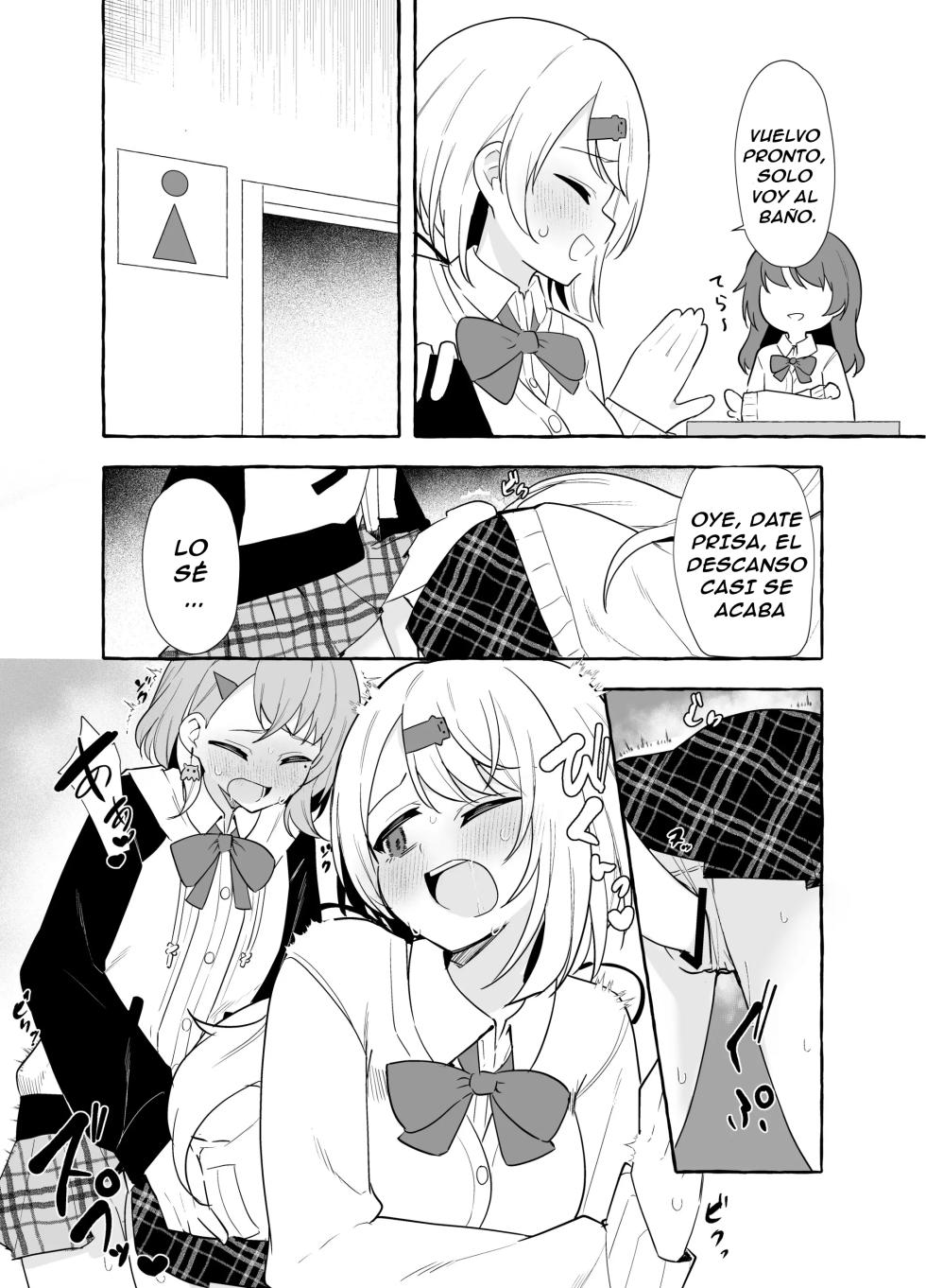[Napopasu] Futanari Sasaki to Shiina｜Futanari Sasaki y Shiina (Nijisanji) {Spanish} {EbisuTraslade - ACATLLL} - Page 3