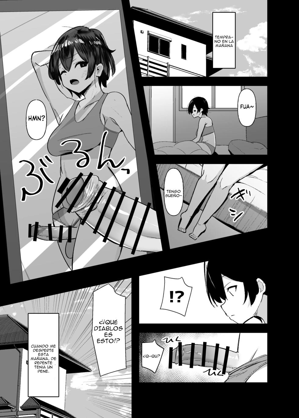 [COSCOteikoku (sella)] Futanari-chan wa Bokki Shitakunai! | ¡Futanari-chan No Quiere Que Se Le Pare! {Spanish} {EbisuTraslade - Winder} {Digital} - Page 6