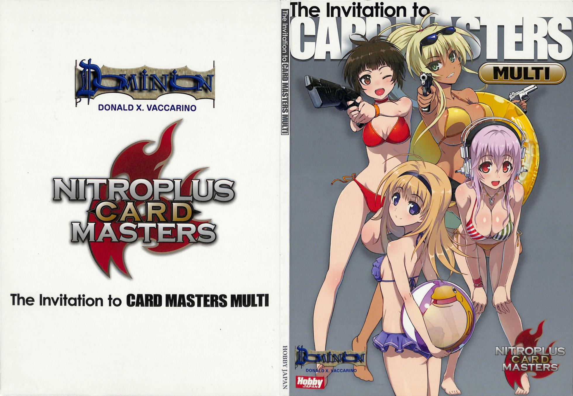 The Invitation to CardMasters multi - Page 1