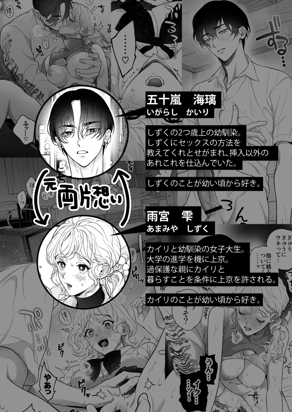 [Eden no Ringo (Nakajou Akira)] Hitotsu Yane no Shita, Osananajimi wa Fushidara ni. -Amatoro Dousei Sex Hen- [Digital] - Page 3