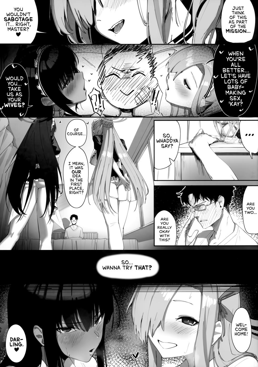 (C103) [Shikisoku Zeku (Shiki)] "Oyome-san" nii Shite Kure! | Make Me Your Bride, Too! Please! (Blue Archive) [English] [head empty + Black Grimoires] [Decensored] - Page 6