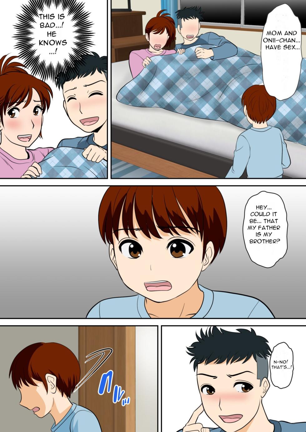 [Fuwatoro Opanchu Cake] 30-nichi go ni SEX suru Haha to Musuko ~kare mo mata musuko de aru~ After 30 Days I'll Have Sex ~Mother and Son~ Side Story ~He is Also My Son~ [English][DarklordMTLs] - Page 30