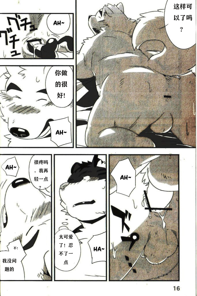 (けもケット3) [モンステラ (まと)] もさげといげた2中文翻译 - Page 15