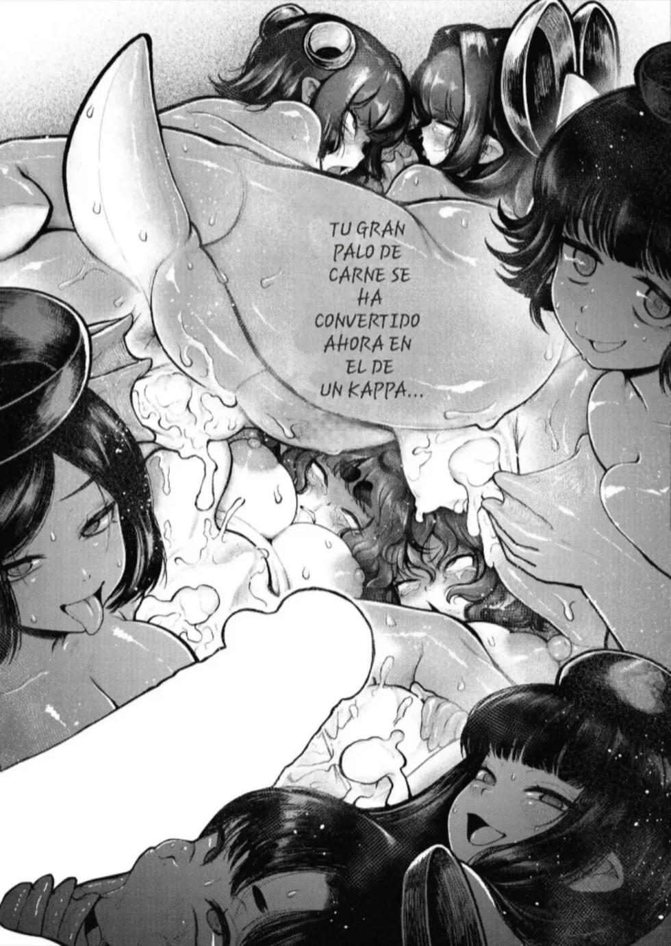 [Ujihara Shitone] Shin - Kappa Mura｜Remojándose - En la Aldea Kappa (COMIC Kaien VOL.17) [Spanish] [Me ba] [Digital] - Page 29