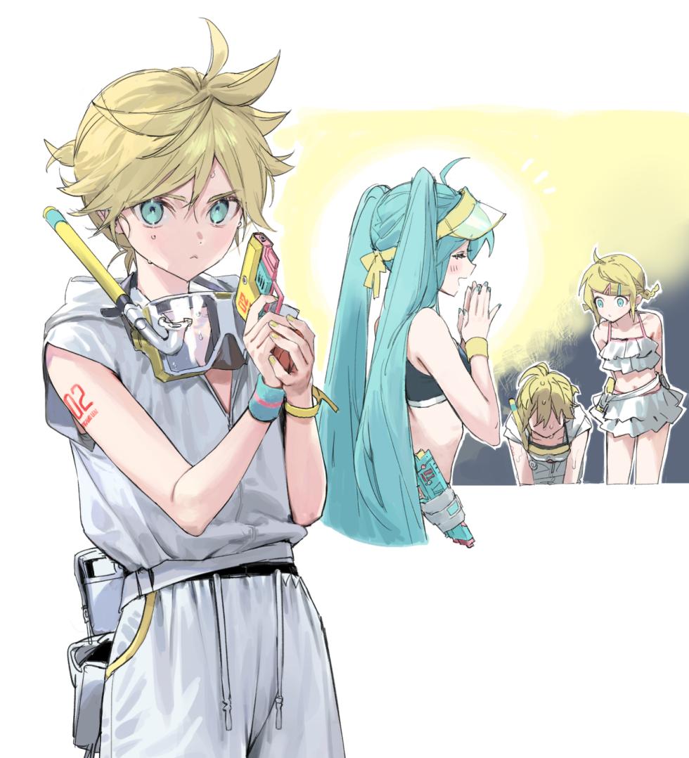 (C103) [naonocoto (Naoko)] Jissen! Master to Nakayoshi Life Startup Guide｜實踐！和主人相親相愛生活的入門指南 (VOCALOID) [Chinese] [鏡音連的貓漢化] - Page 37