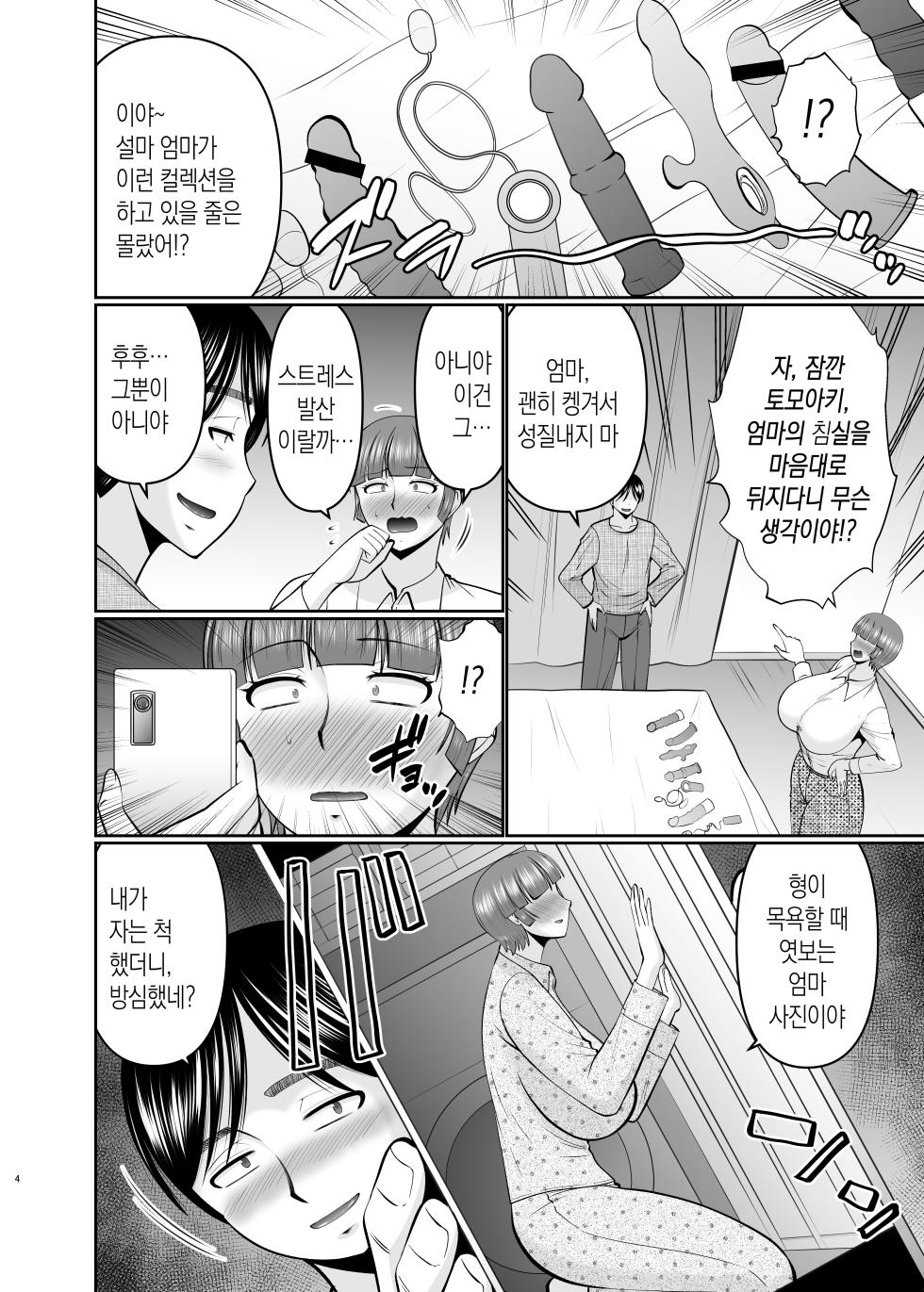 [Complete Box (Hatakeyama Tohya)] Kaa-san, Ore de Yokunai? |  엄마, 나라면 될 거 같은데? [Korean][팀 숙녀] - Page 3