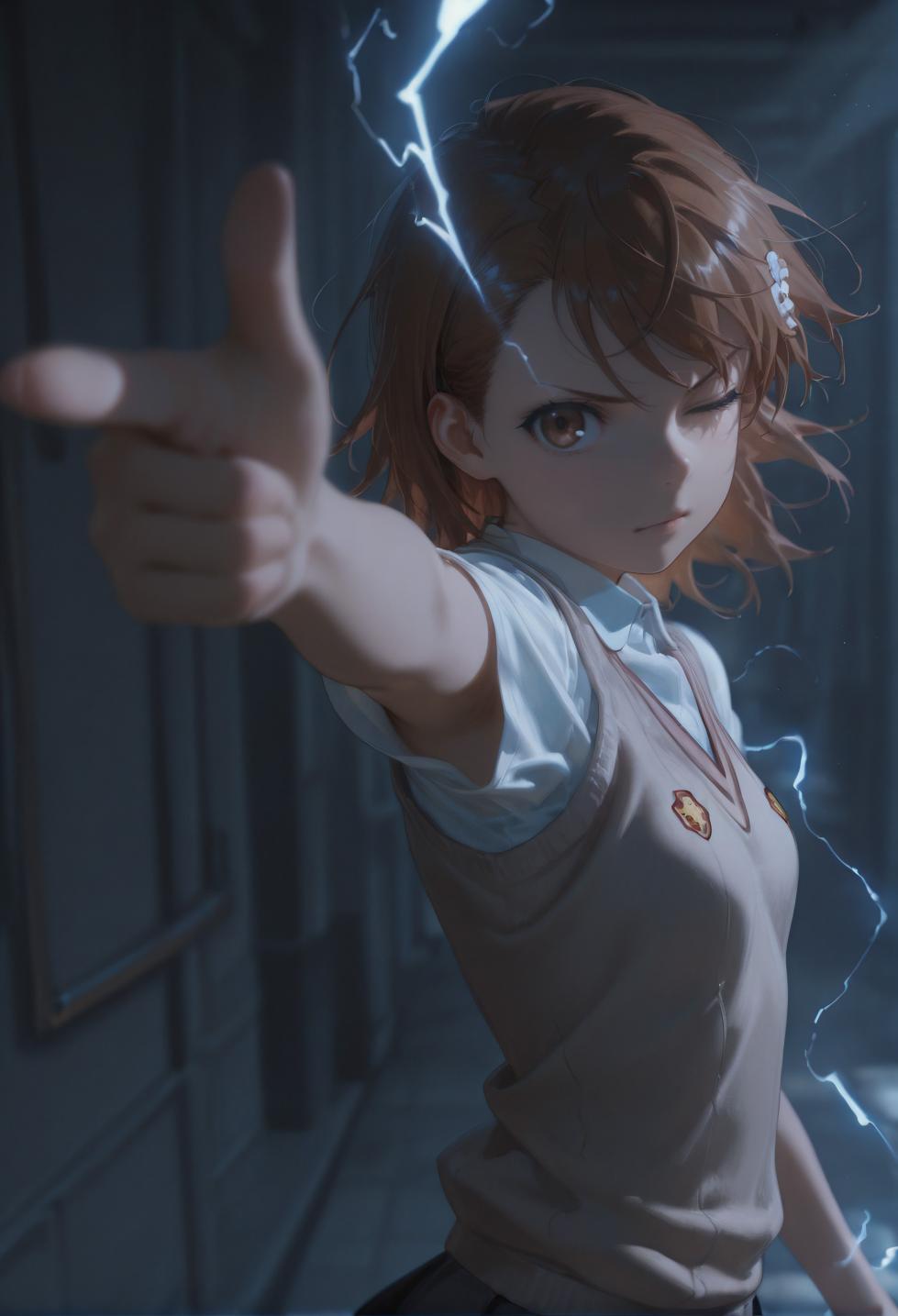 【at-sa-kon13】Misaka Mikoto [554] [AI Generated] - Page 1