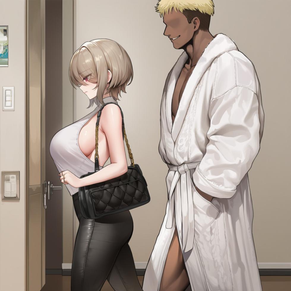 (GRAY)Office Lady Rita-3 [AI Generated] - Page 38