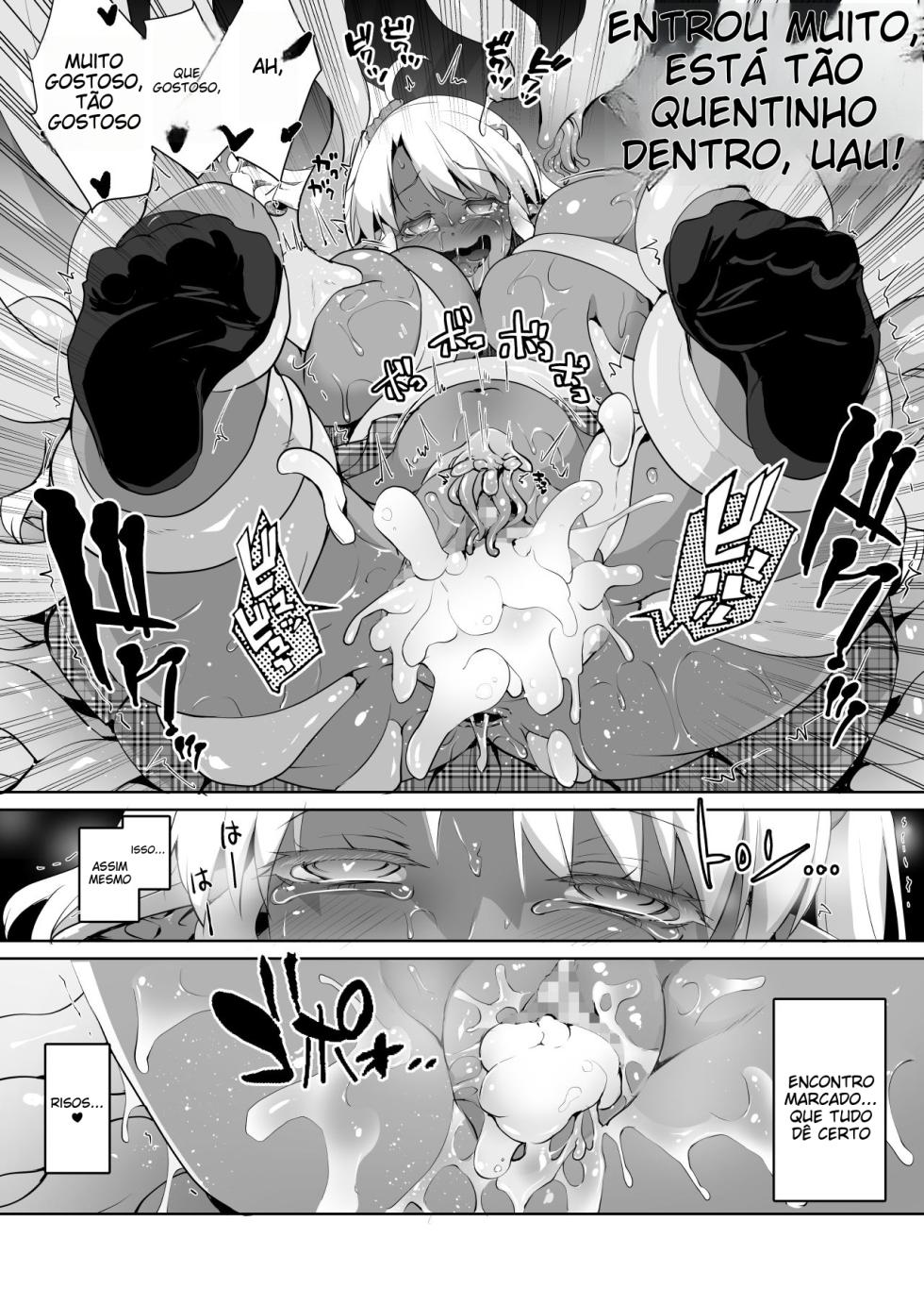 [Moon Night Kitten (Kouki Kuu)] JK Dark Elf Shokushu o Kau! [Portuguese-BR] [Digital] - Page 22