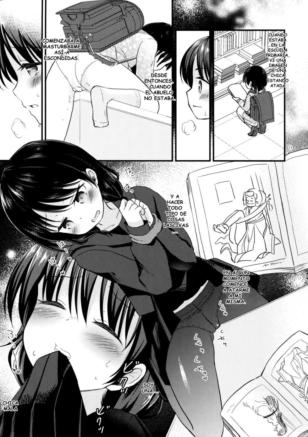 (C93) [Tamakakeya (Tamakake)] Yaegashi Koshoten Kinbaku Monogatari｜Una Antigua Historia del Arte de Atar de la Librería Yaeogashi [Spanish] [Tratante] - Page 8