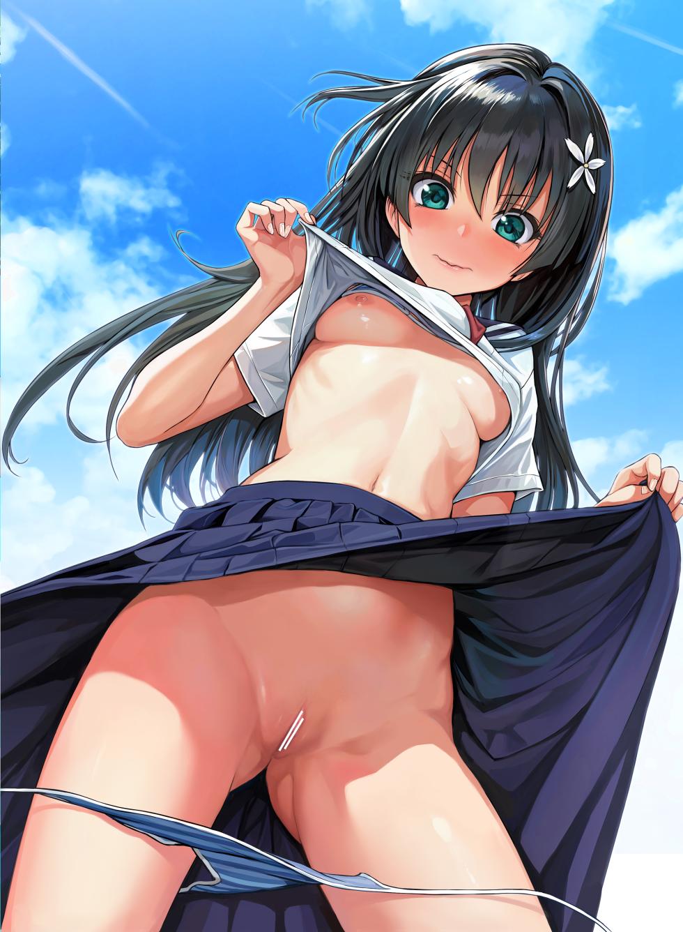 [40010 1-GO (Shimanto Shisakugata)] Saten-san, Image Video o Toru Natsu | Saten-san, Vidéo en été (Toaru Kagaku no Railgun) [French] [Digital] - Page 4