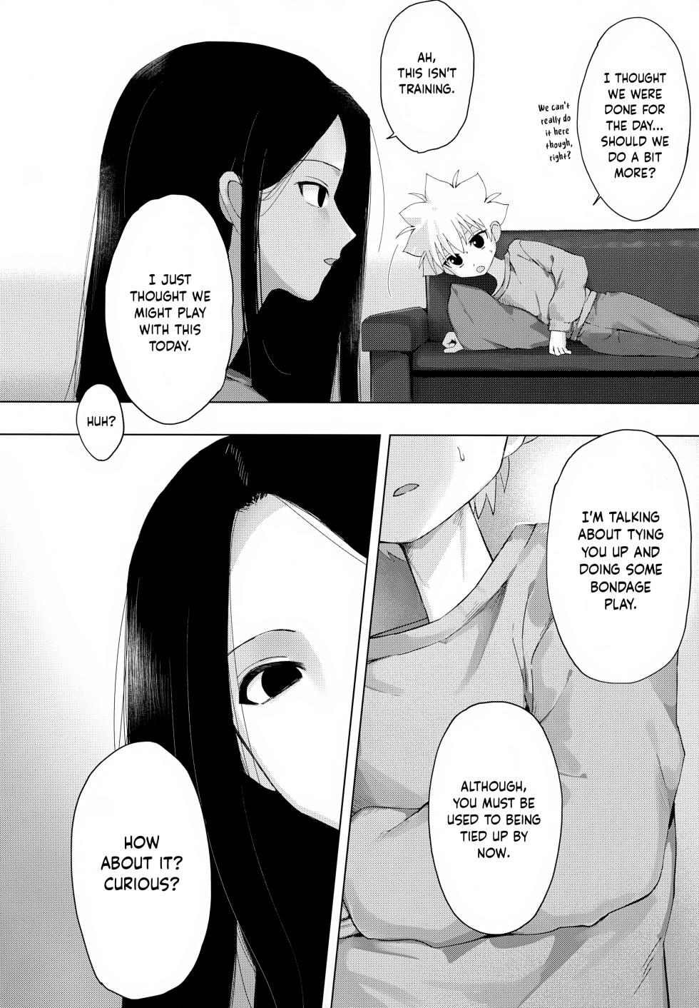 (ENDLESS×HUNTER) [Usagijima (Chiso)] Wrapping Service (Hunter x Hunter) [English] {Chin²} - Page 4