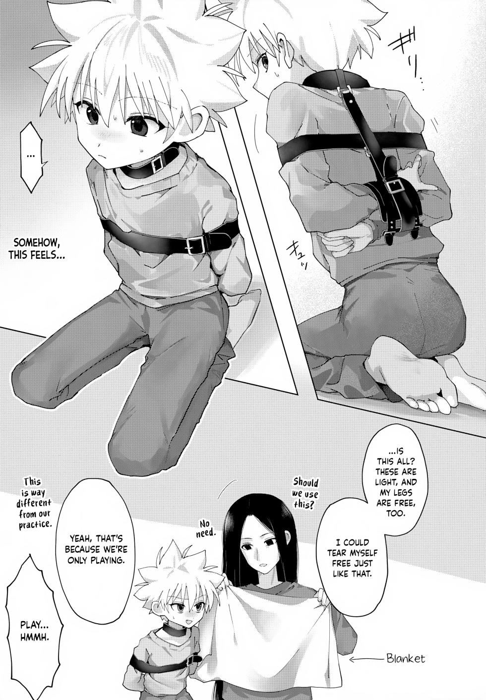 (ENDLESS×HUNTER) [Usagijima (Chiso)] Wrapping Service (Hunter x Hunter) [English] {Chin²} - Page 7