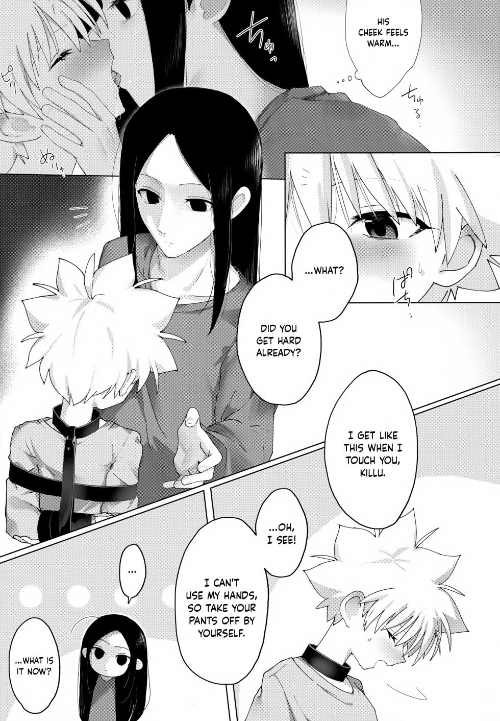 (ENDLESS×HUNTER) [Usagijima (Chiso)] Wrapping Service (Hunter x Hunter) [English] {Chin²} - Page 9