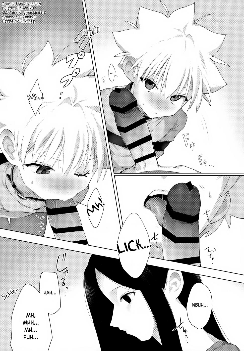 (ENDLESS×HUNTER) [Usagijima (Chiso)] Wrapping Service (Hunter x Hunter) [English] {Chin²} - Page 11