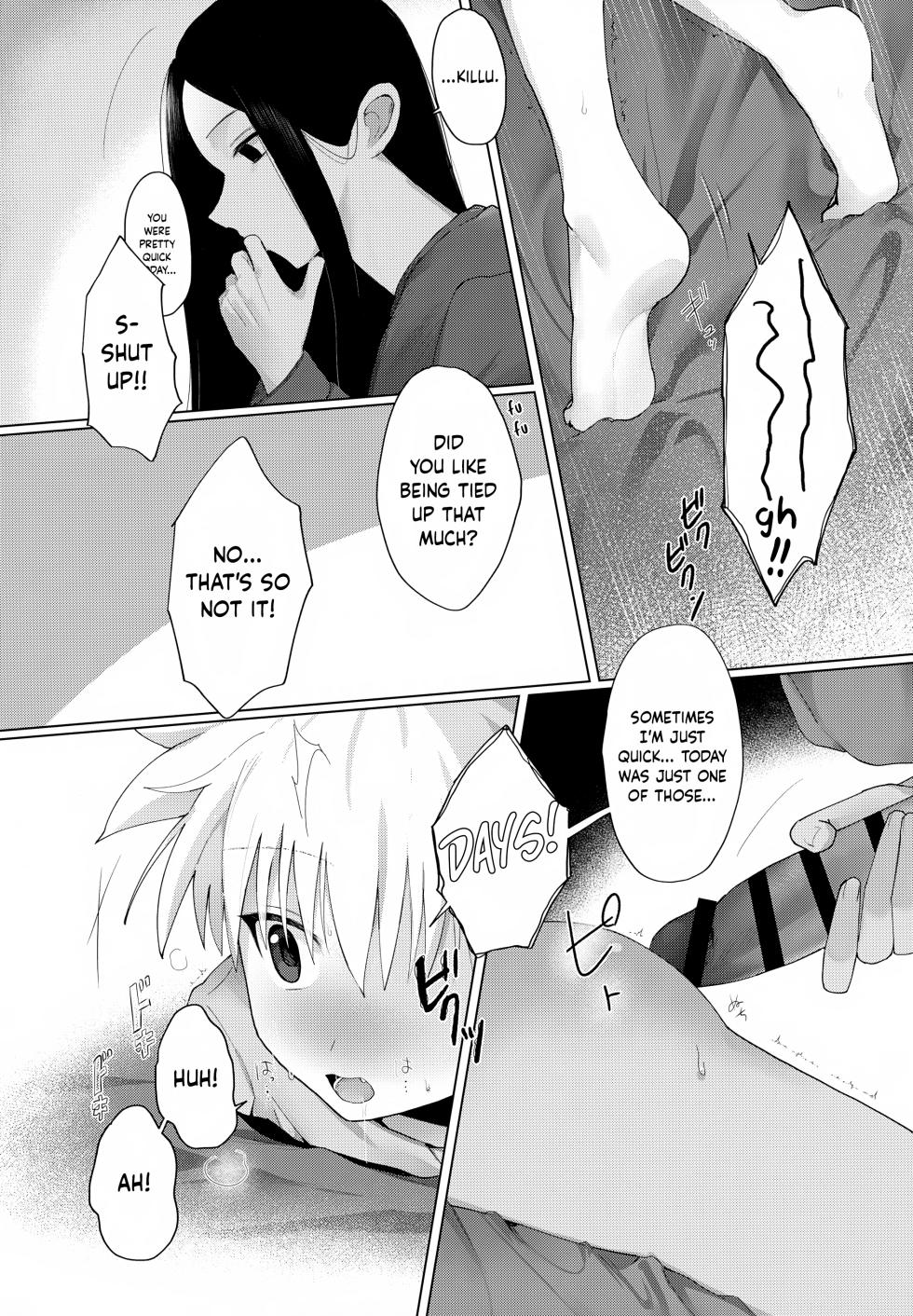 (ENDLESS×HUNTER) [Usagijima (Chiso)] Wrapping Service (Hunter x Hunter) [English] {Chin²} - Page 20