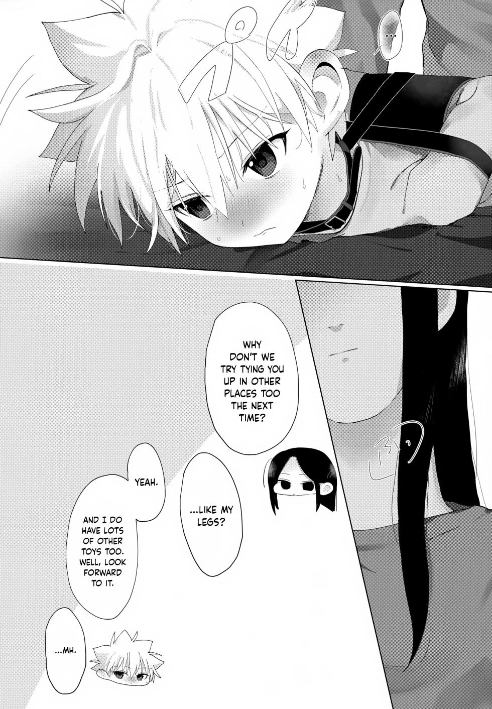 (ENDLESS×HUNTER) [Usagijima (Chiso)] Wrapping Service (Hunter x Hunter) [English] {Chin²} - Page 30