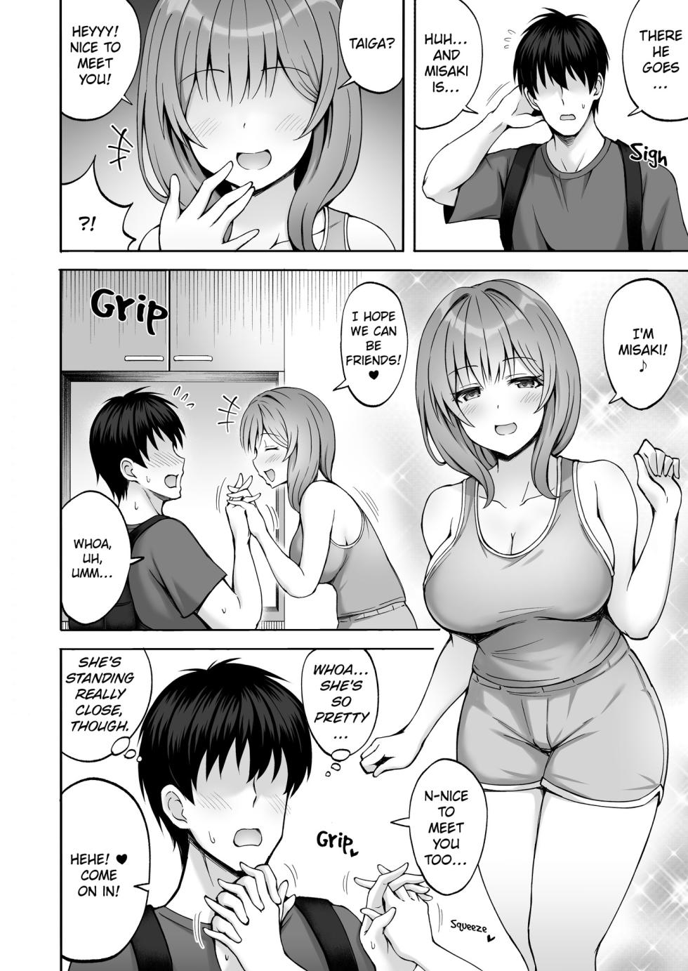 [Mittsuman (Hiraga Daidai)] Aniki no Kanojo-san wa Yasashikute Iyashikei dakedo Nakami wa Ecchi na Hito deshita. | My Brother's Girlfriend Seems Kind and Soothing, but Is Actually a Pervert. [English] - Page 3