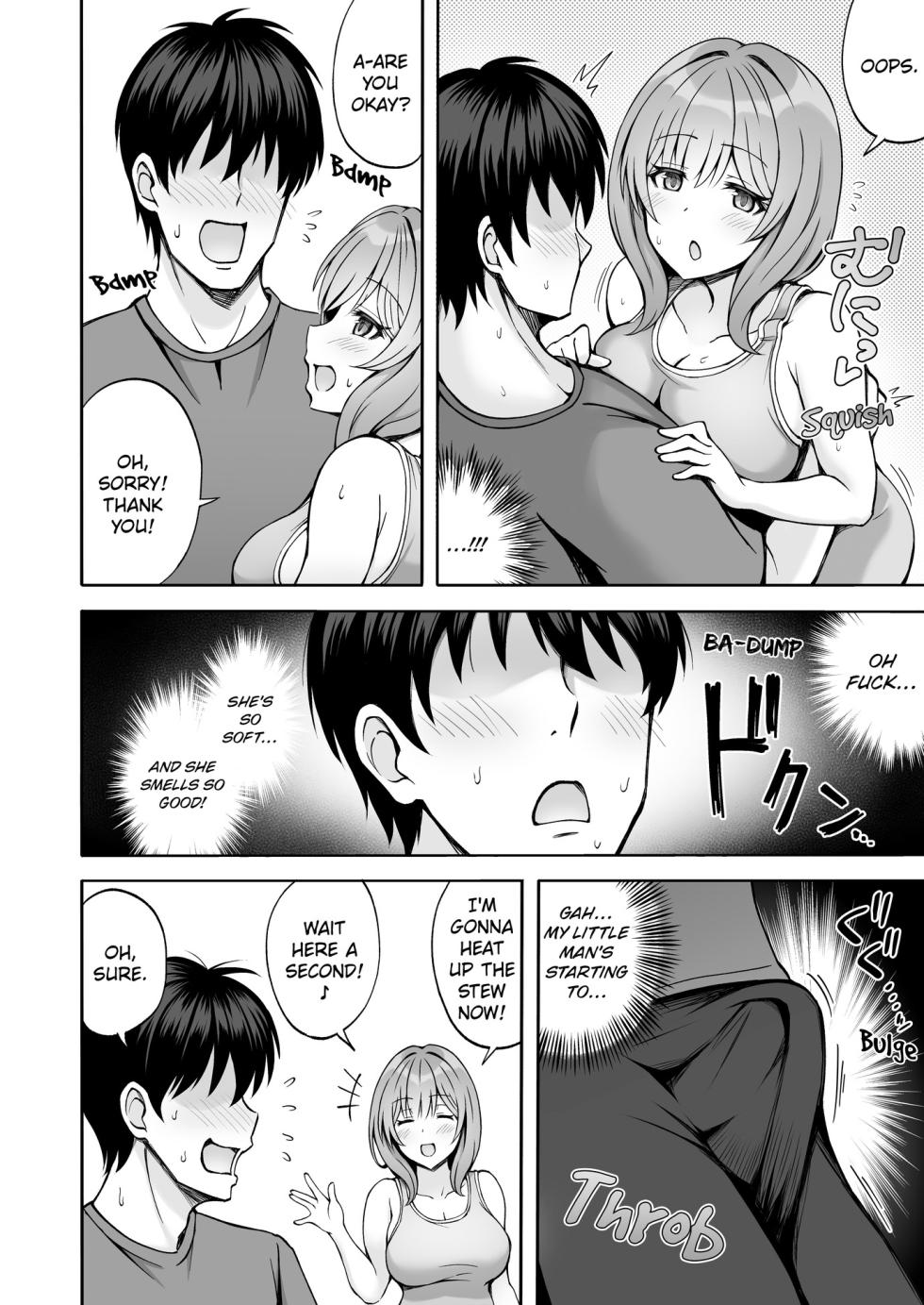 [Mittsuman (Hiraga Daidai)] Aniki no Kanojo-san wa Yasashikute Iyashikei dakedo Nakami wa Ecchi na Hito deshita. | My Brother's Girlfriend Seems Kind and Soothing, but Is Actually a Pervert. [English] - Page 7
