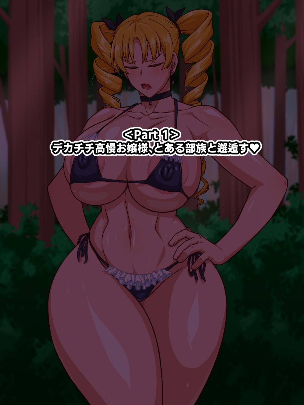 [Himitsu Kessha Vanitas] Kouman Ojou-sama! Dekamara Buzoku to Dosukebe Seikatsu Desu wa! - Page 2