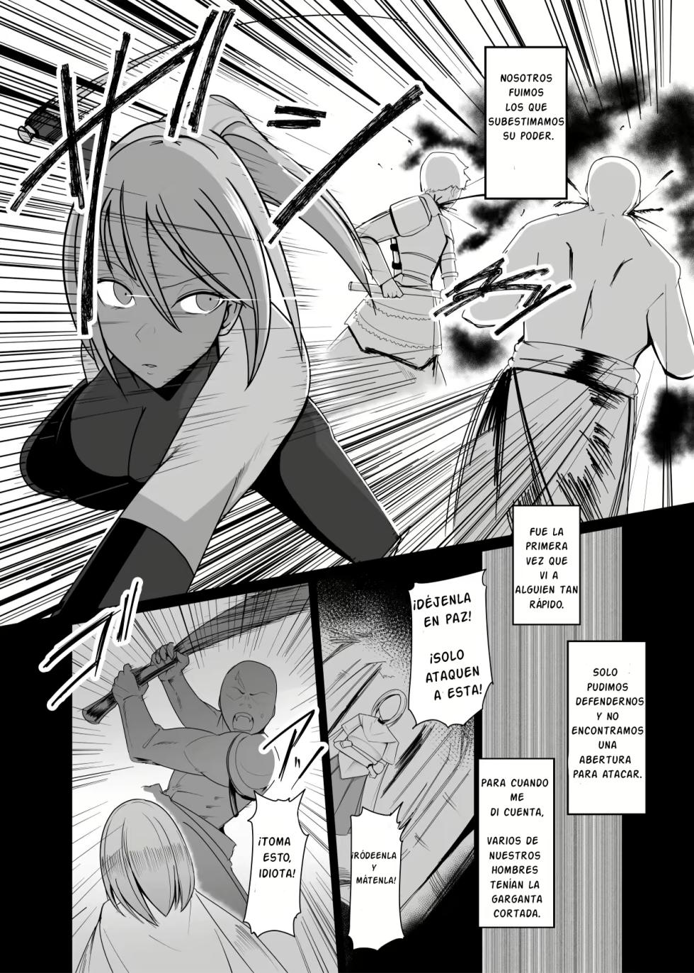 [PitaPita (Pita)] Ningyouka no Kubiwa: Kukkyou na Onna Boukensha o Hokakushi Pride o Heshiori Moteasobu [Spanish] - Page 6