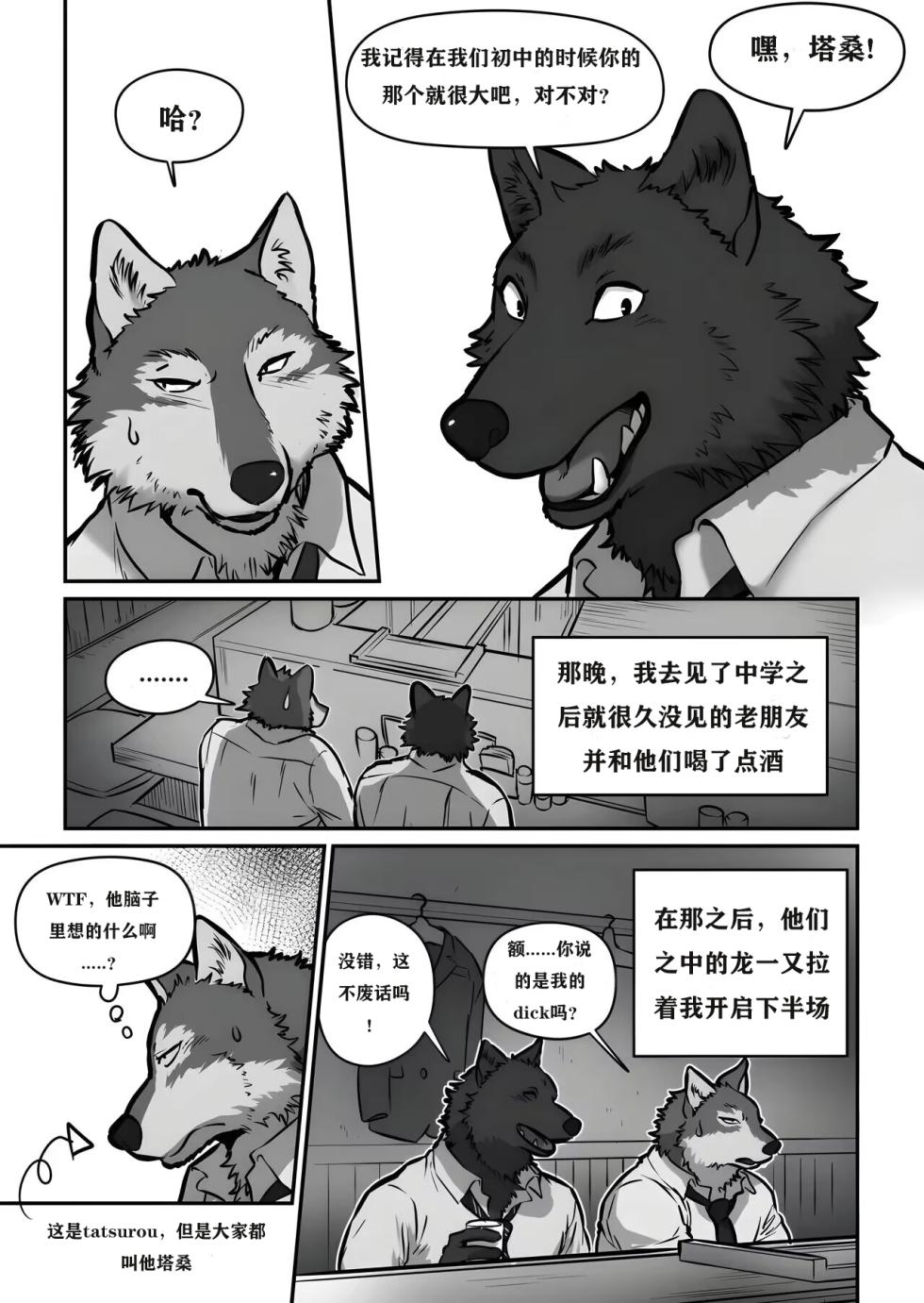 [Maririn (Korirouan)] Wolf X Wolf HR [Chinese]|dwjzr个人汉化 - Page 2