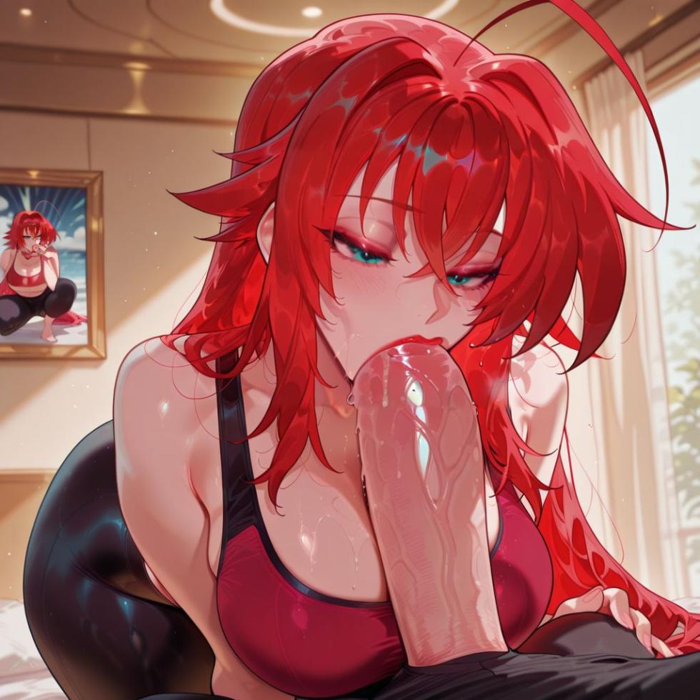 Rias Gremory Gym septerna ai generated - Page 33