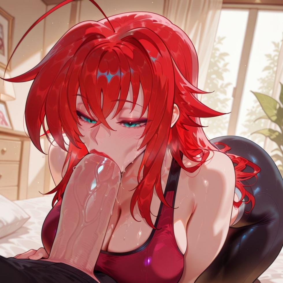 Rias Gremory Gym septerna ai generated - Page 35