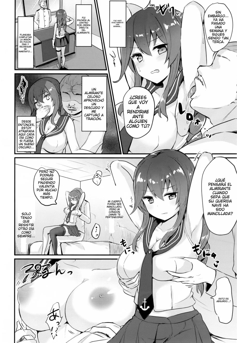 (C93) [Chiukorone (Chiune)] Noshiro wa Zettai Makemasen - Noshiro will never lose to you. | ESP-Chiune ¡Noshiro nunca perderá! (Kantai Collection -KanColle-) [Spanish] - Page 5