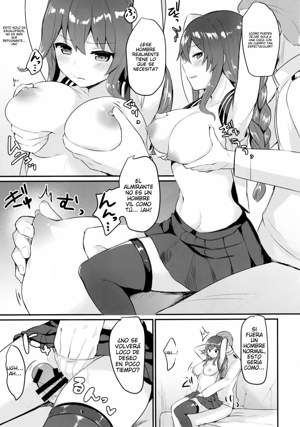 (C93) [Chiukorone (Chiune)] Noshiro wa Zettai Makemasen - Noshiro will never lose to you. | ESP-Chiune ¡Noshiro nunca perderá! (Kantai Collection -KanColle-) [Spanish] - Page 6