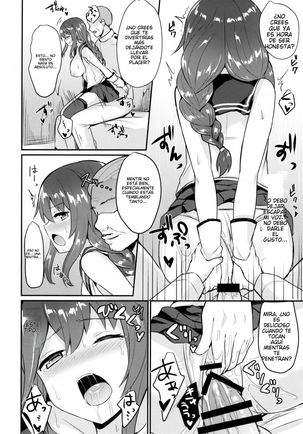 (C93) [Chiukorone (Chiune)] Noshiro wa Zettai Makemasen - Noshiro will never lose to you. | ESP-Chiune ¡Noshiro nunca perderá! (Kantai Collection -KanColle-) [Spanish] - Page 9