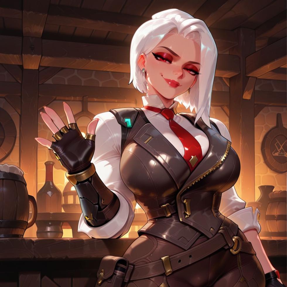 Ashe (Overwatch) septerna ai generated - Page 1