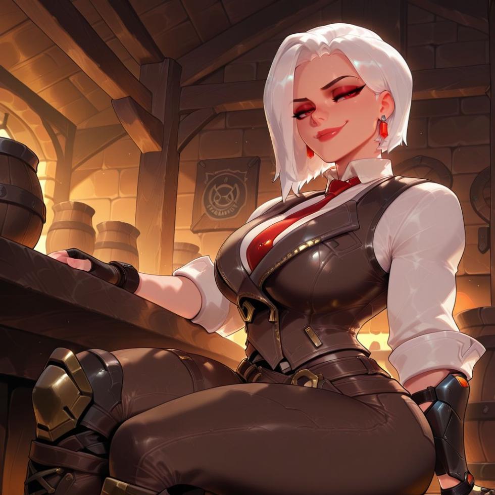 Ashe (Overwatch) septerna ai generated - Page 2