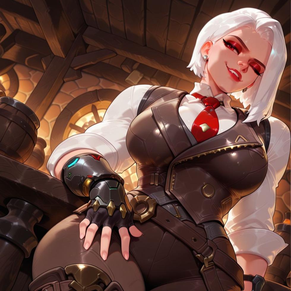 Ashe (Overwatch) septerna ai generated - Page 7