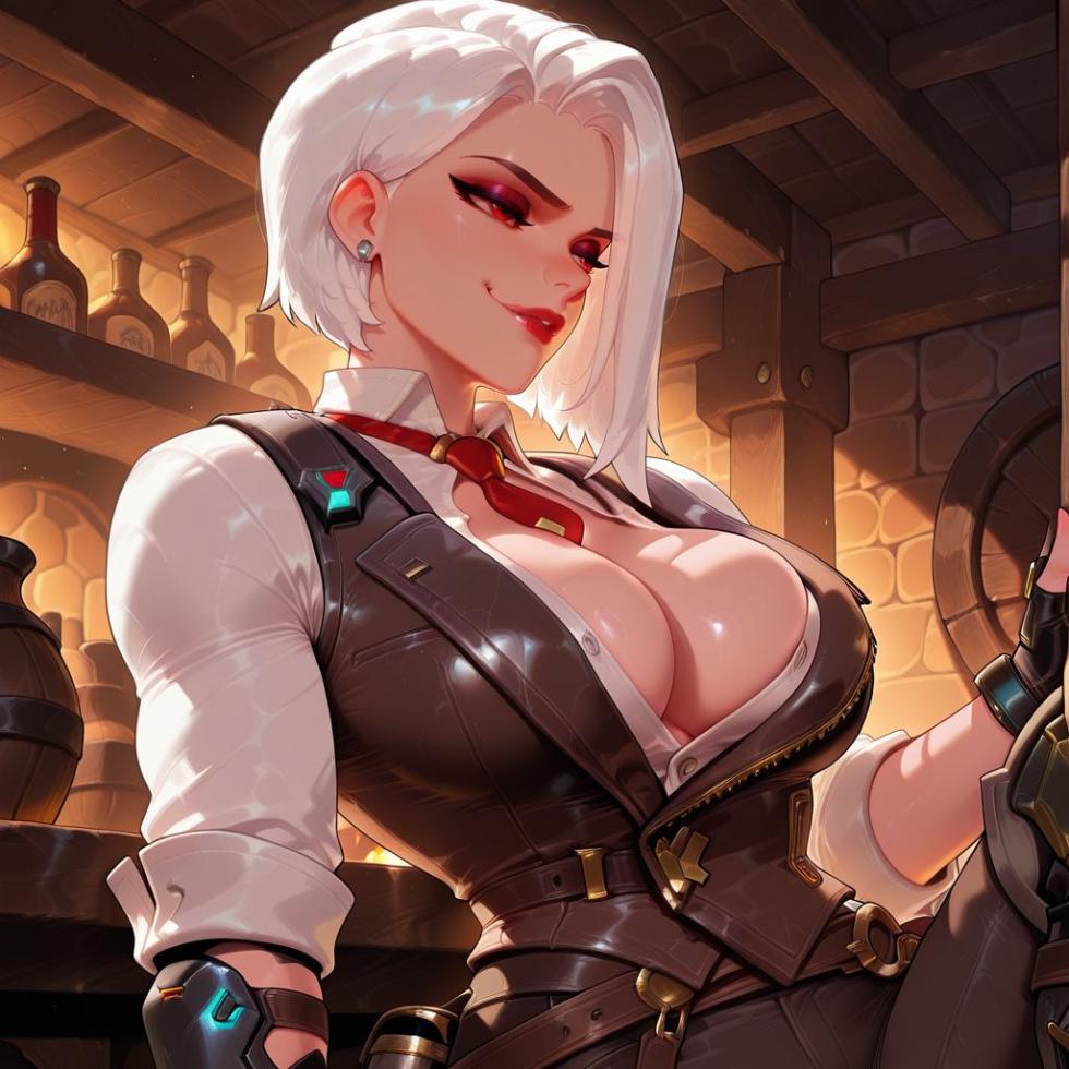 Ashe (Overwatch) septerna ai generated - Page 8
