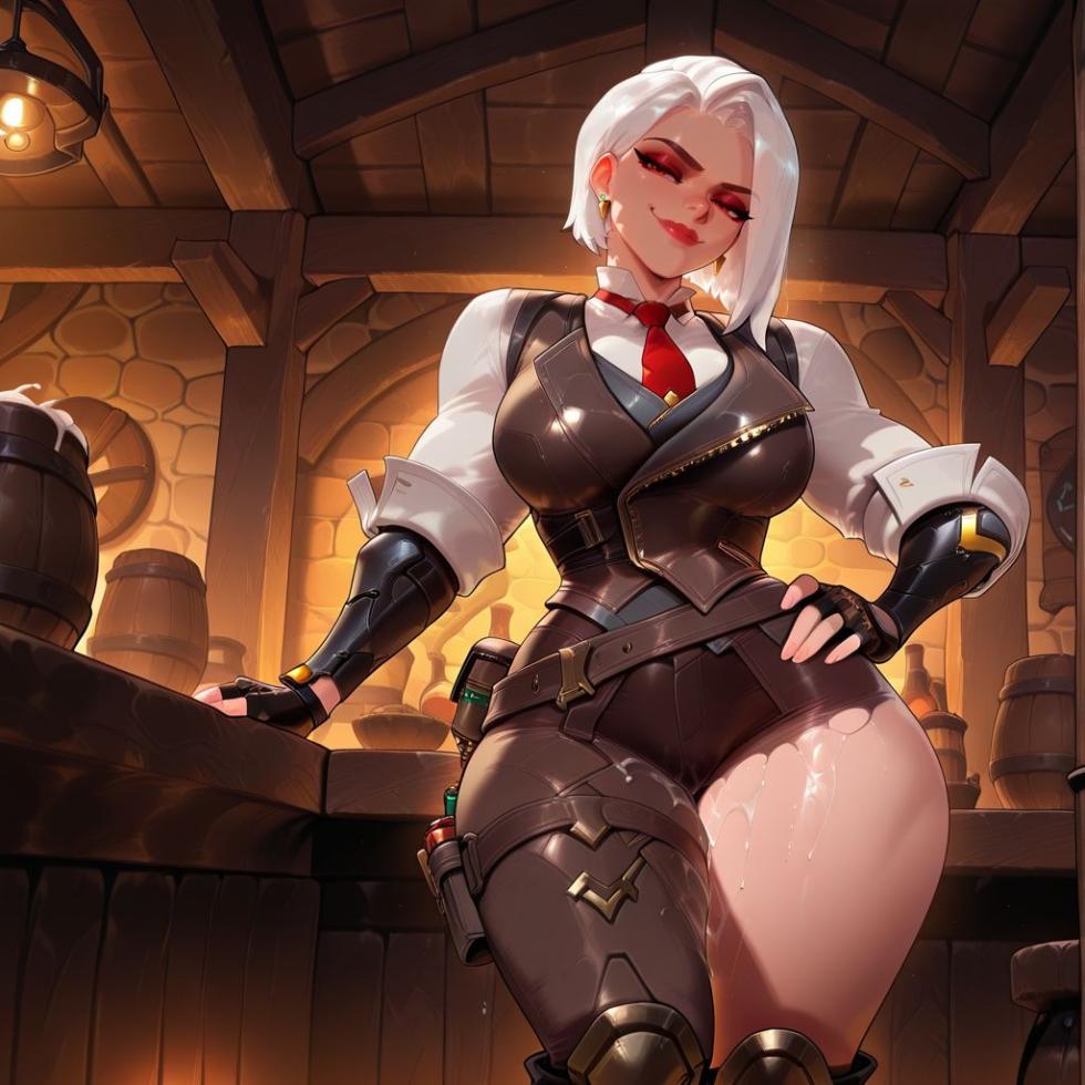 Ashe (Overwatch) septerna ai generated - Page 14