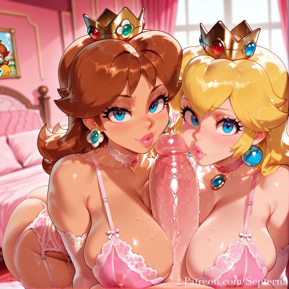 Peach x Daisy septerna ai generated - Page 38