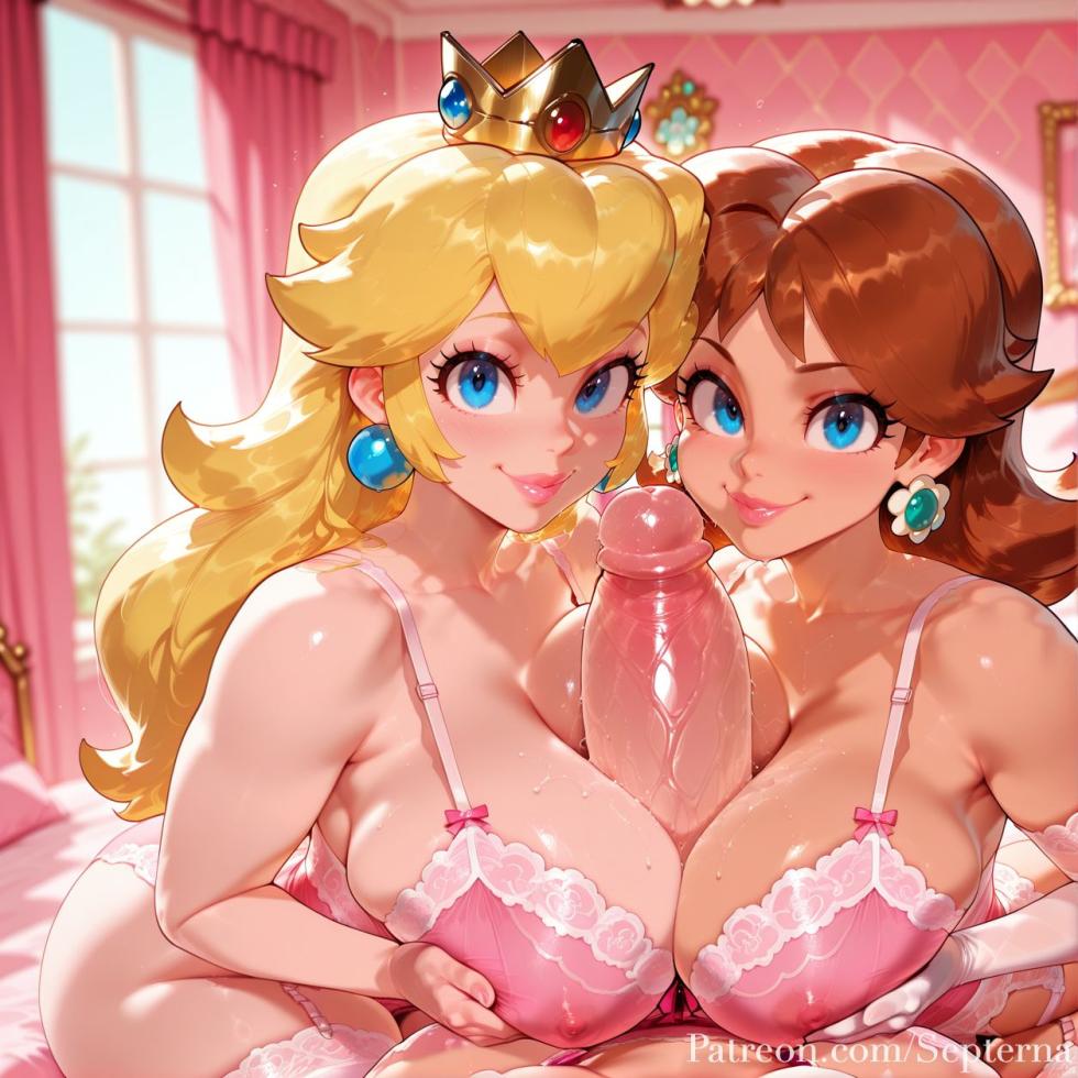 Peach x Daisy septerna ai generated - Page 40