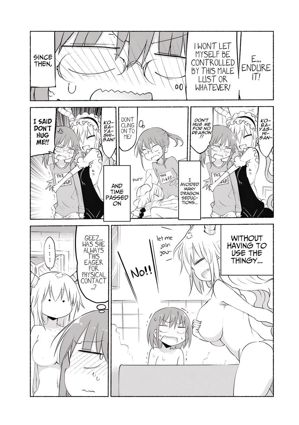 Kobayashi-san Chi No Maid Dragon - Fan Service Manga ecchi panels. - Page 8