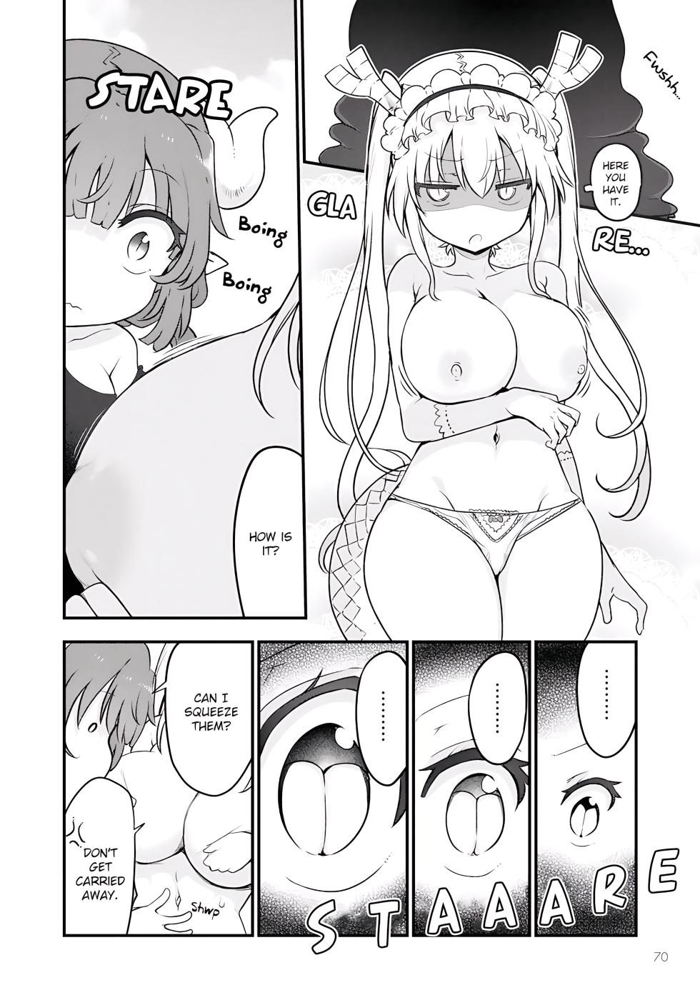 Kobayashi-san Chi No Maid Dragon - Fan Service Manga ecchi panels. - Page 18