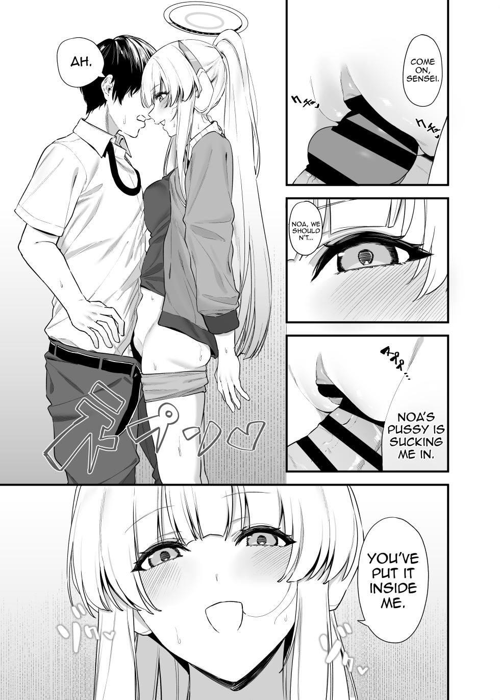 [12-banme no Seki (Agape)] Sensei OJikan Itadakimasu Ne | I'll be taking a moment of your time, Sensei. (Blue Archive) [English] [Shiririn] [Digital] - Page 18