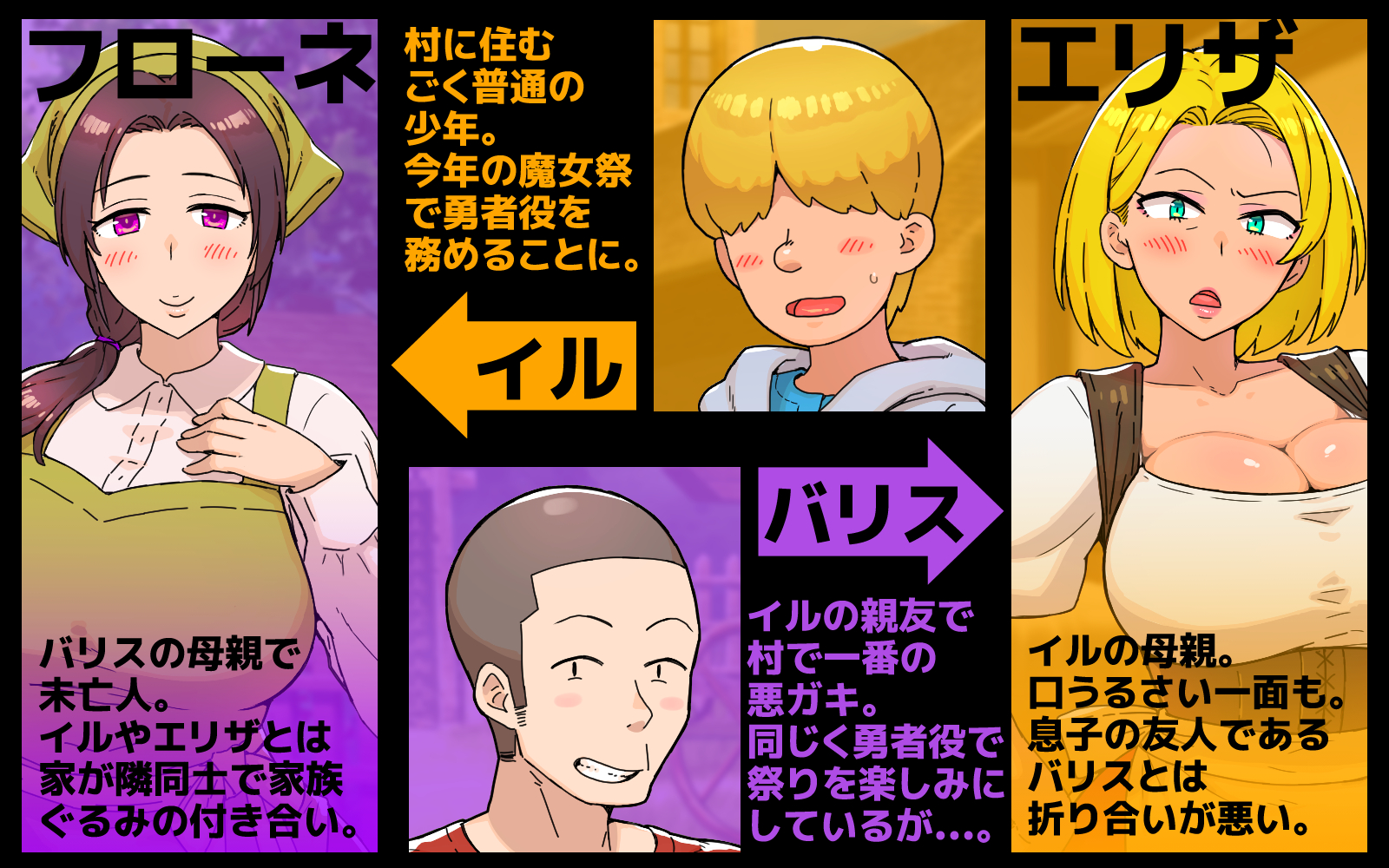 [Shuniku 2] Fudeoroshi wa Shinyuu no Haha de~ Warii, Omae no Kaa-chan Haramaseta no Ore da wa~ - Page 4