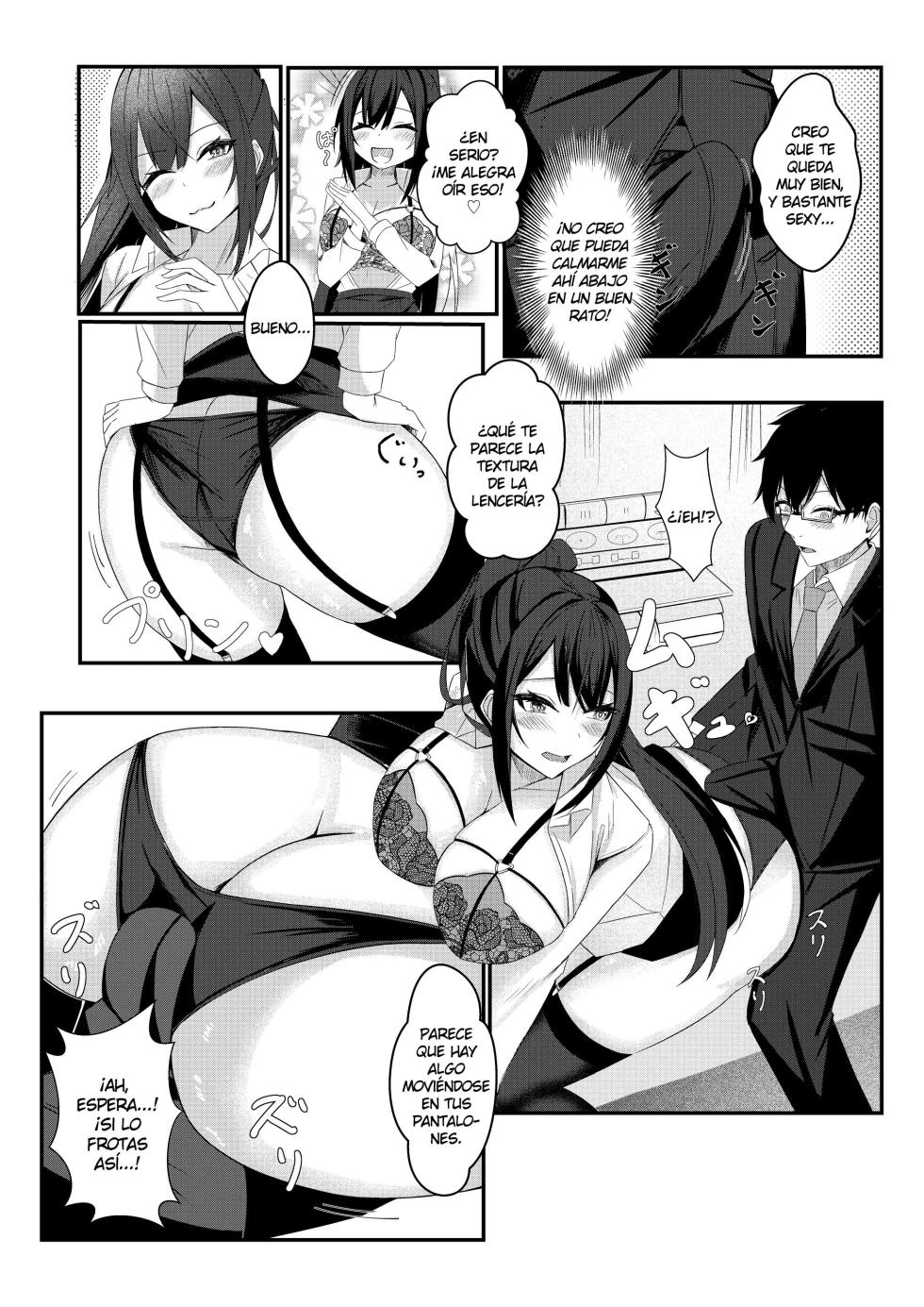 [Mittsuman (Kazuha)] Kyou kara Ladies Shitagi Brand no Producer o Makasaremashita.｜Asignado Para Producir Una Marca De Ropa Interior Femenina. [Spanish] [Kejotan] - Page 15