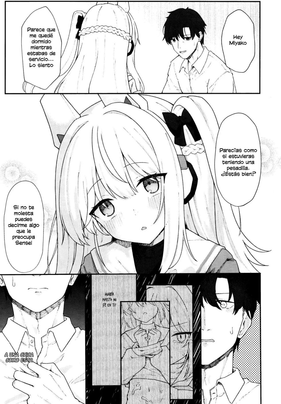 (C103) [Damenahidou (Damenahito)] Usagiana ni Ochiru - down the RABBIT1 hole...｜Por el agujero del RABBIT1... (Blue Archive) [Spanish] [Cathal y sus panas] - Page 8