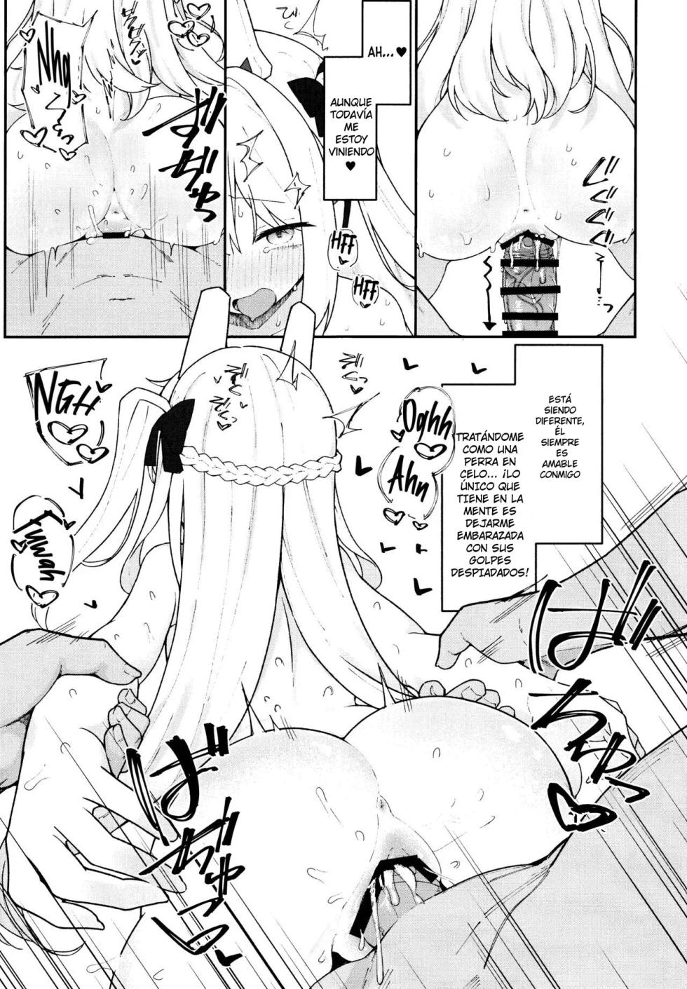 (C103) [Damenahidou (Damenahito)] Usagiana ni Ochiru - down the RABBIT1 hole...｜Por el agujero del RABBIT1... (Blue Archive) [Spanish] [Cathal y sus panas] - Page 20