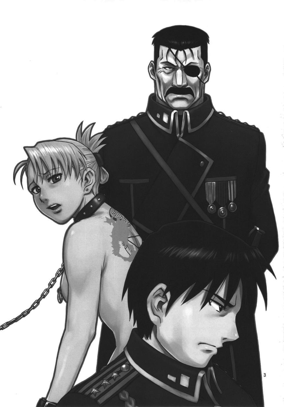 (C78) [AZASUKE WIND (AZASUKE)] Slave Secretary (Fullmetal Alchemist) [French] {SAXtrad} - Page 2