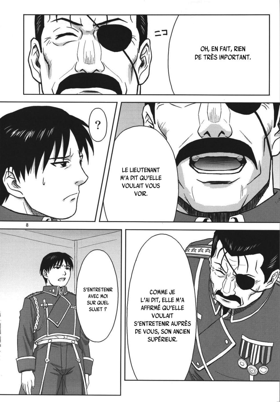 (C78) [AZASUKE WIND (AZASUKE)] Slave Secretary (Fullmetal Alchemist) [French] {SAXtrad} - Page 7